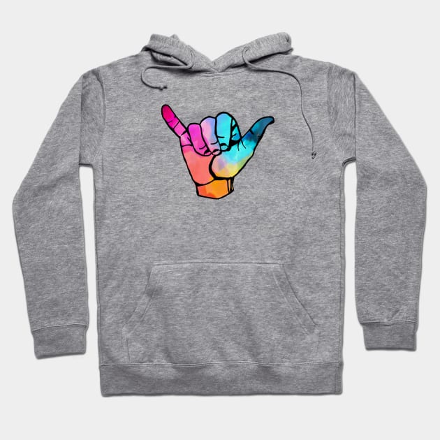 Colorful Hang Loose Hoodie by lolosenese